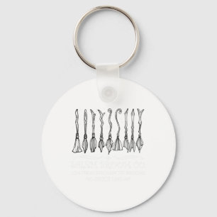 Salem Broom Company For A Halloween Fan  Key Ring