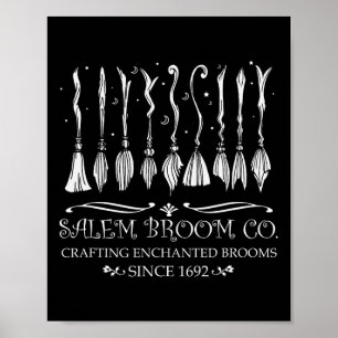 Salem Broom Company For A Halloween Fan  Poster