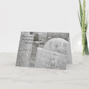 SALEM CEMETERY Greeting Card