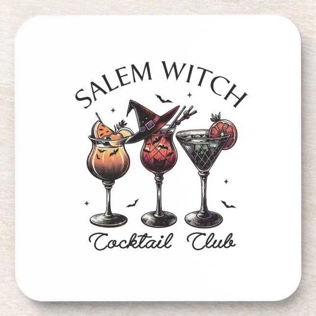 Salem Cocktail Club Coaster (Front)