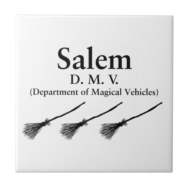 Salem DMV Ceramic Tile (Front)