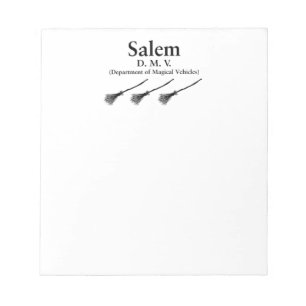 Salem DMV Notepad