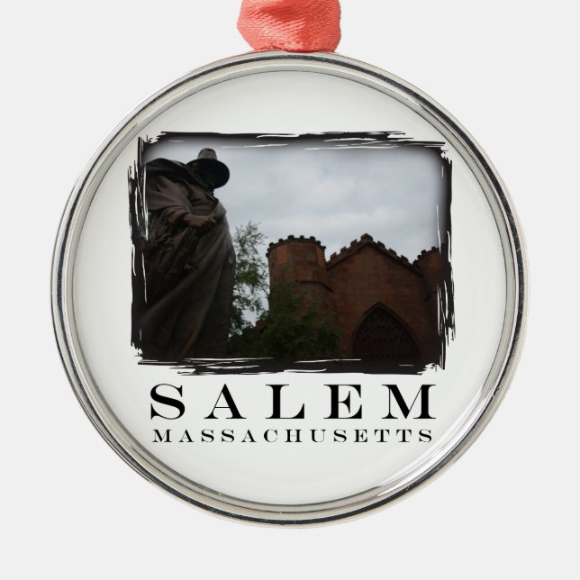 Salem Guard Metal Ornament (Front)