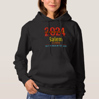 Salem Illinois IL Total Solar Eclipse 2024 4 Hoodie
