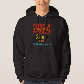 Salem Illinois IL Total Solar Eclipse 2024 4 Hoodie