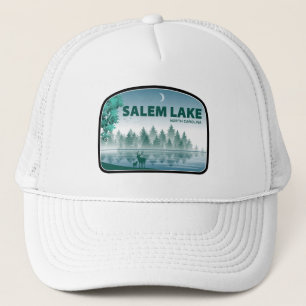 Salem Lake North Carolina Deer Trucker Hat