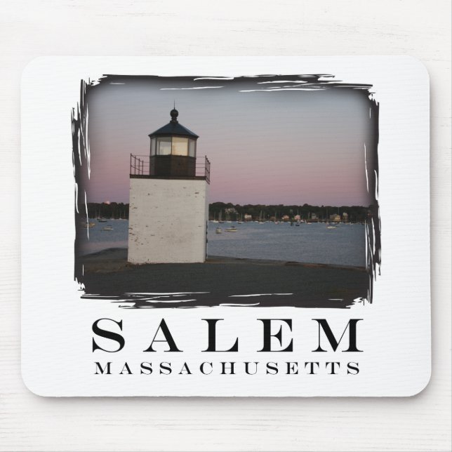 Salem Lighthouse Mouse Pad (Front)