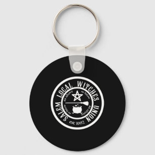 Salem Local Witches Union Est 1692 Halloween Key Ring