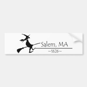 Salem, MA 1626 Bumper Sticker