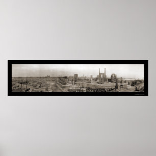 Salem MA After Fire Photo 1914 Poster