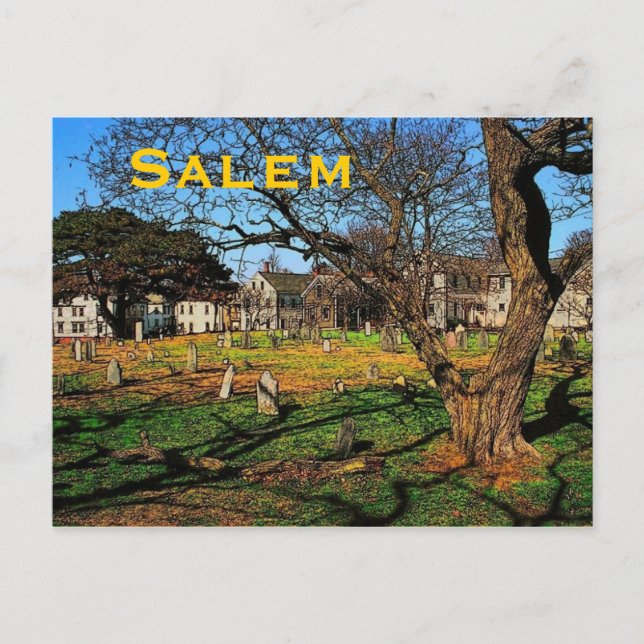 Salem (MA) Postcard (Front)