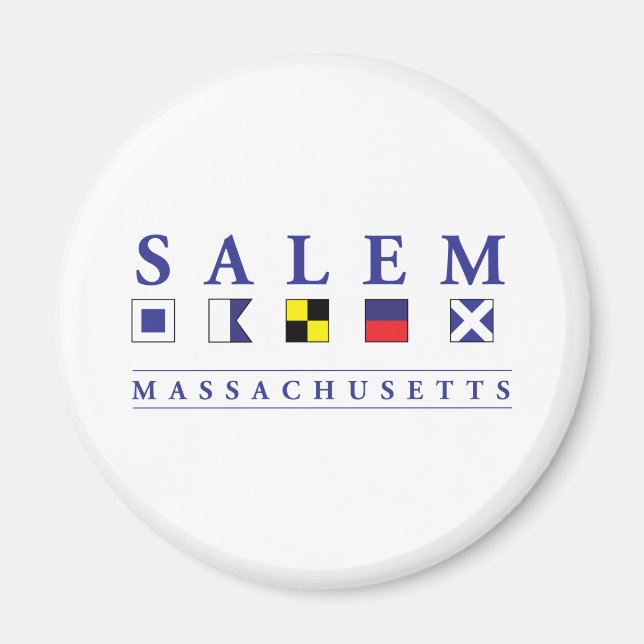 Salem, Massachusetts Magnet (Front)