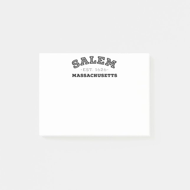 Salem Massachusetts Post-it Notes (Front)