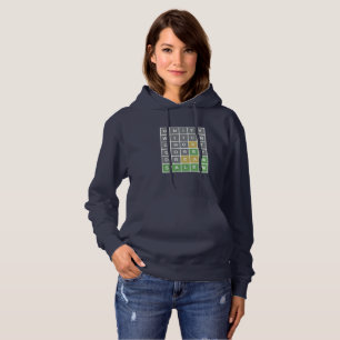 Salem Massachusetts Wordle Puzzle Hoodie