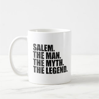 Salem name, Salem The Man The Myth The Legend Coffee Mug