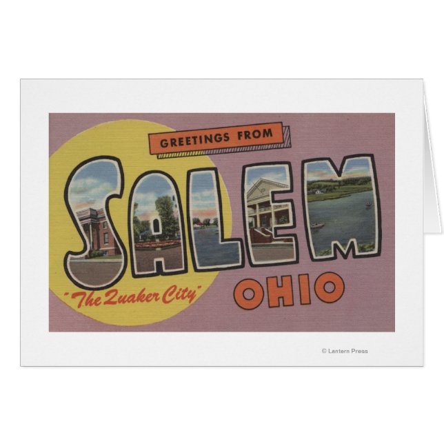 Salem, Ohio (The Quaker City) (Front Horizontal)