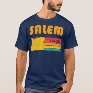 Salem Oregon Vintage Distressed Souvenir T-Shirt