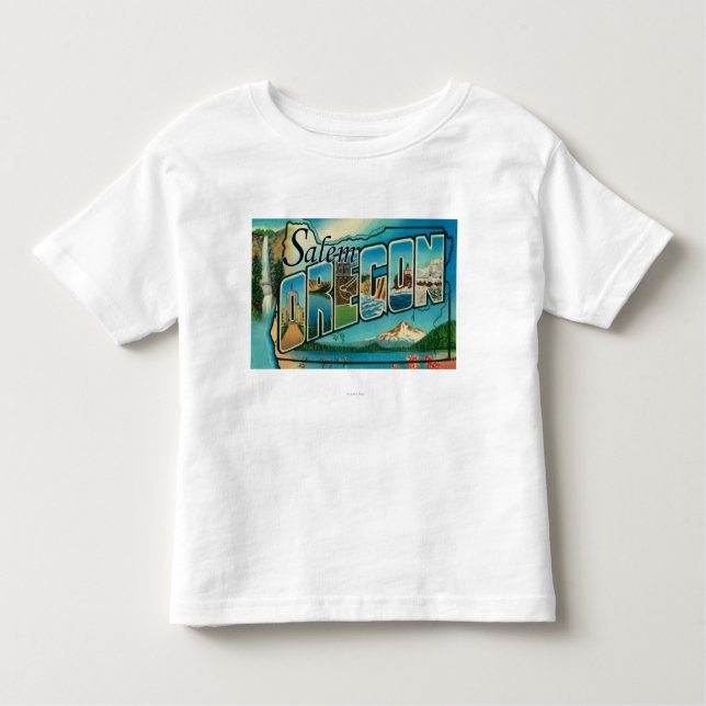 Salem, OregonLarge Letter ScenesSalem, OR 2 Toddler T-Shirt (Front)