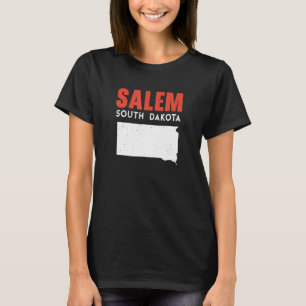 Salem South Dakota USA State America Travel South T-Shirt