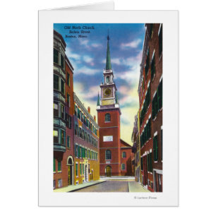 Salem Street View of Old North Church Bldg
