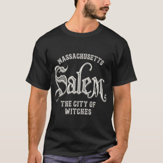 Salem The City Of Witches Massachusetts T-Shirt