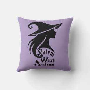 Salem Witch Academy Halloween Wiccan Witches Cushion