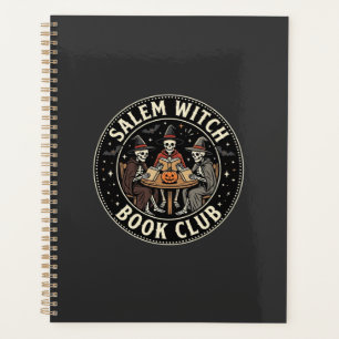 Salem Witch Book Club Halloween Skeleton Design_1 Planner