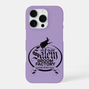Salem Witch Broom Factory – funny vintage gothic iPhone 16 Pro Case