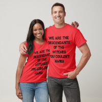 Salem Witch Descendants T-Shirt