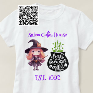 Salem Witch Fresh Brewed Coffee  T-Shirt