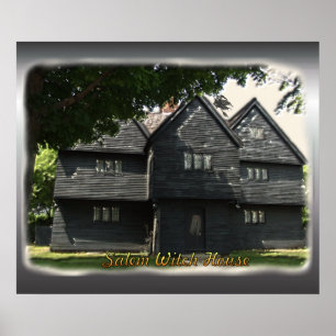 Salem Witch House Poster