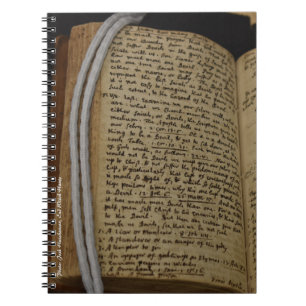 Salem Witch Journal Notebook, Rev. Parris Sermon