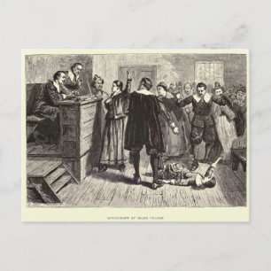 Salem Witch Trials Postcard