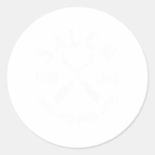 Salem You Missed One Witch Trials Halloween Women  Classic Round Sticker