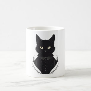 Salem's Enchanted Black Cat Coffee Mug