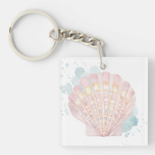 Salento Coast Shell Key Ring