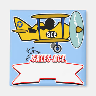 Sales Ace Top Seller Magnet