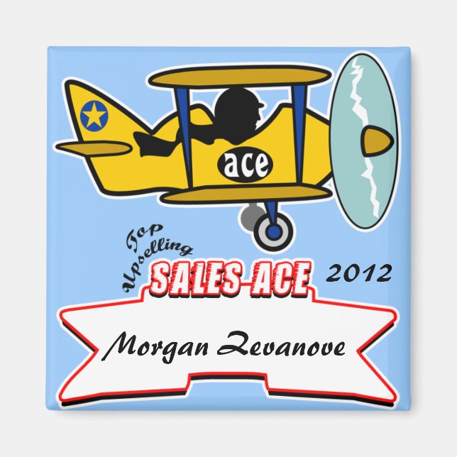 Sales Ace Top Seller Magnet (Front)