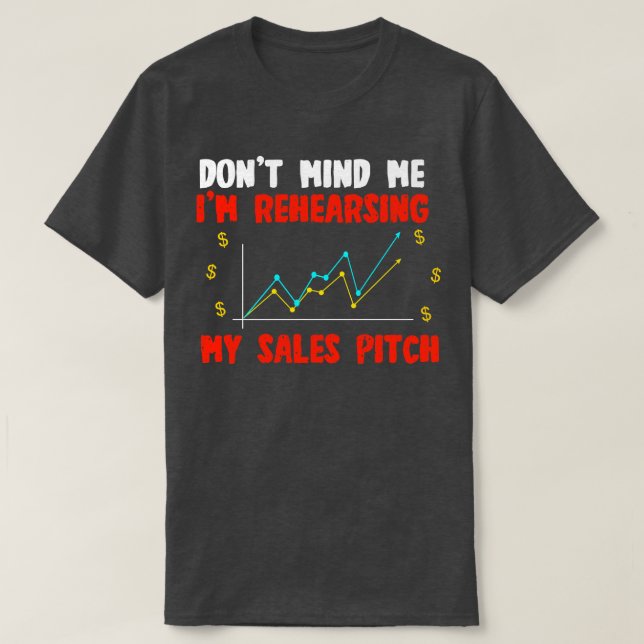 Sales Dont Mind Me Im Researching T-Shirt (Design Front)