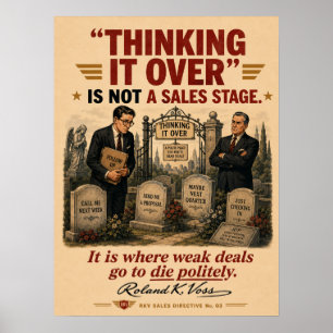 Sales Follow-Up Motivation Poster   Roland K. Voss