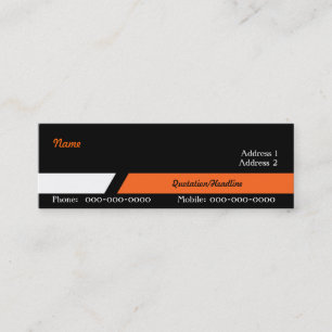 Sales Manager Business Card