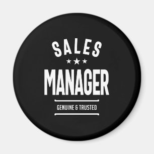 Sales Manager Job Title Gift description: Magnet