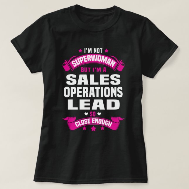 Sales Operations Lead T-Shirt (Design Front)