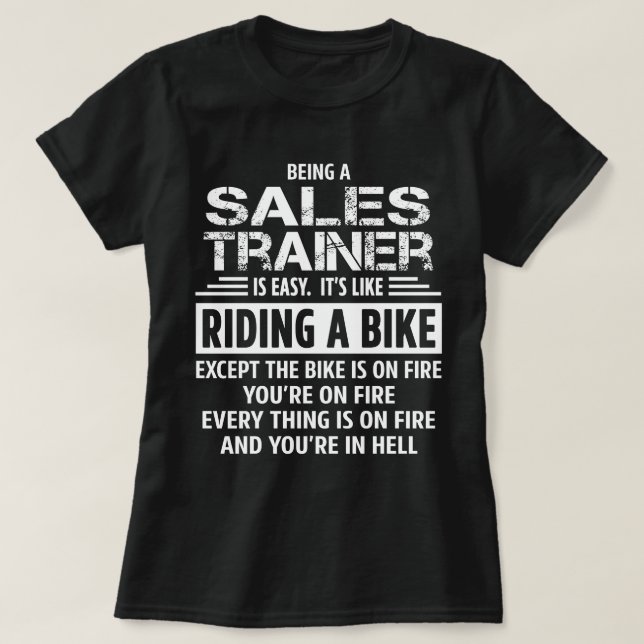 Sales Trainer T-Shirt (Design Front)