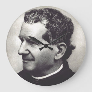 Salesian Saint Don John Bosco Large Clock