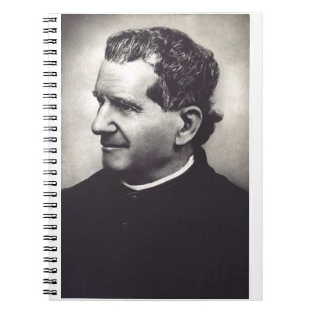 Salesian Saint Don John Bosco - Religious Heritage Notebook (Front)