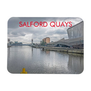 Salford Quays fridge magnet
