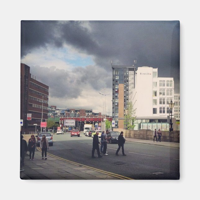 Salford Storm Magnet (Front)