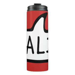 SALI! Swiss German Greeting, Hello Speech Bubble Thermal Tumbler