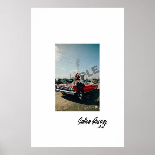 Salice Rose x Impala Poster (Front)